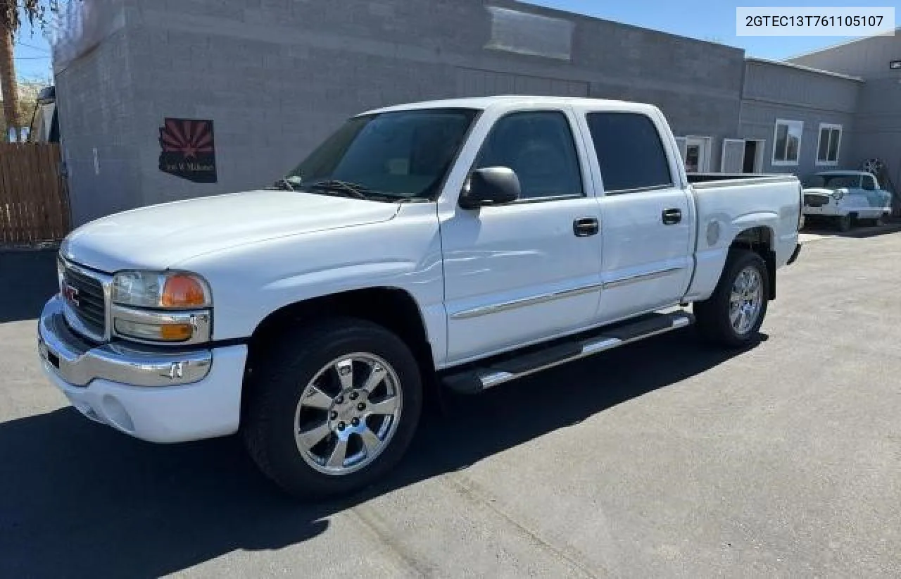 2006 GMC New Sierra C1500 VIN: 2GTEC13T761105107 Lot: 76978774