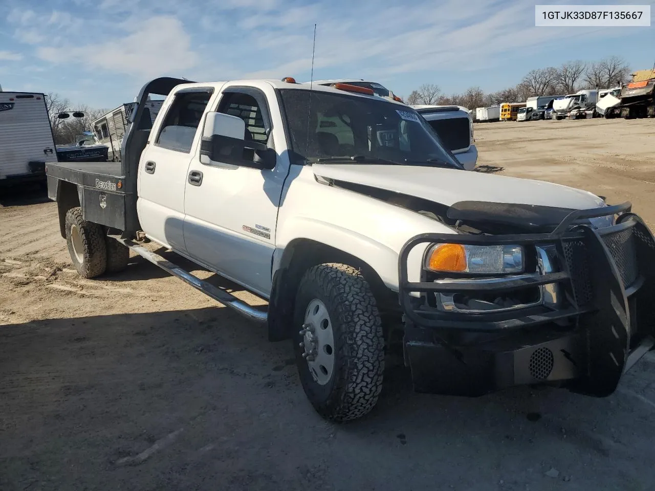 2007 GMC New Sierra K3500 VIN: 1GTJK33D87F135667 Lot: 42048634