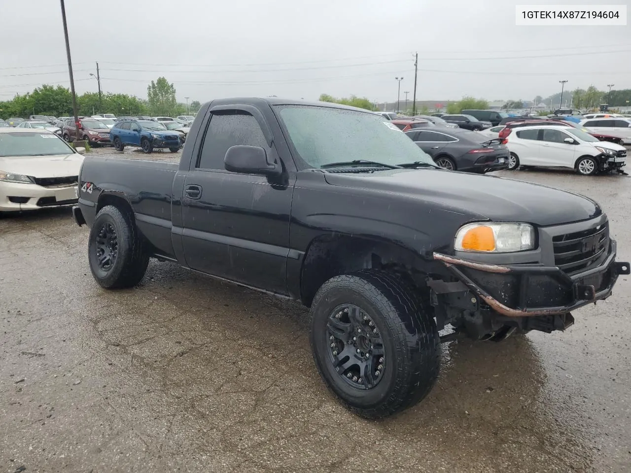 2007 GMC New Sierra K1500 Classic VIN: 1GTEK14X87Z194604 Lot: 54622304