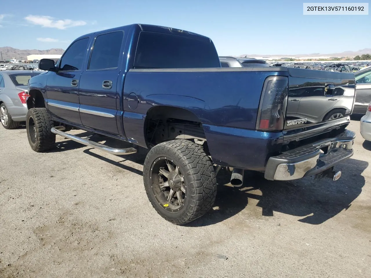 2007 GMC New Sierra K1500 VIN: 2GTEK13V571160192 Lot: 58640144