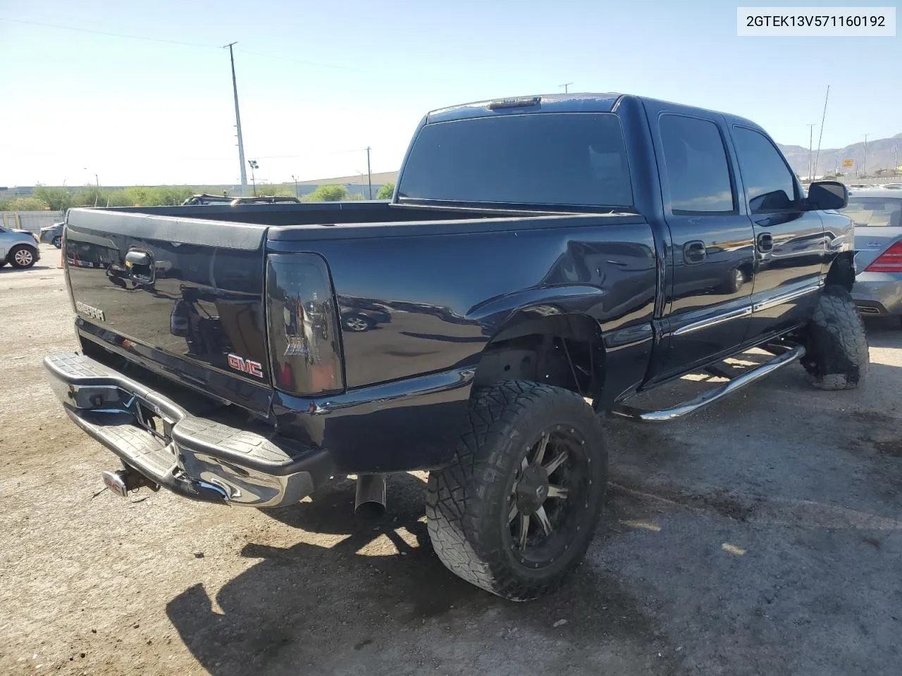 2007 GMC New Sierra K1500 VIN: 2GTEK13V571160192 Lot: 58640144