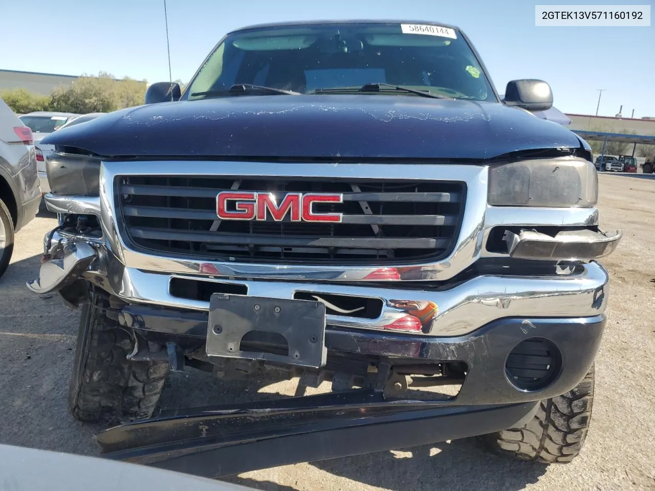 2007 GMC New Sierra K1500 VIN: 2GTEK13V571160192 Lot: 58640144