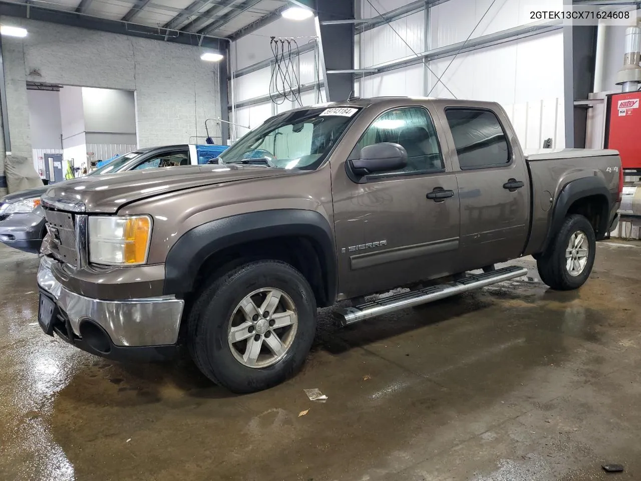 2007 GMC New Sierra K1500 VIN: 2GTEK13CX71624608 Lot: 59743184