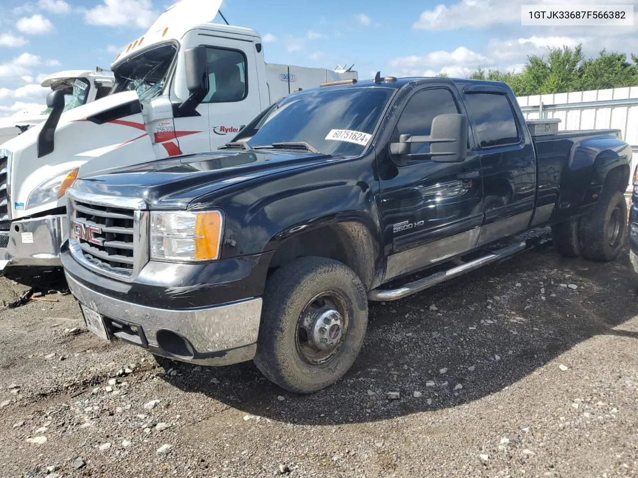 1GTJK33687F566382 2007 GMC New Sierra K3500