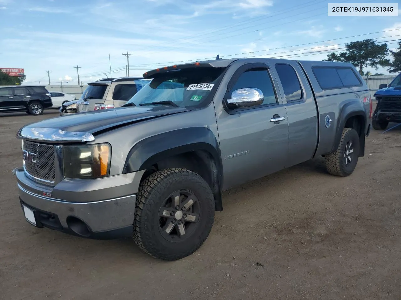 2007 GMC New Sierra K1500 VIN: 2GTEK19J971631345 Lot: 61949334