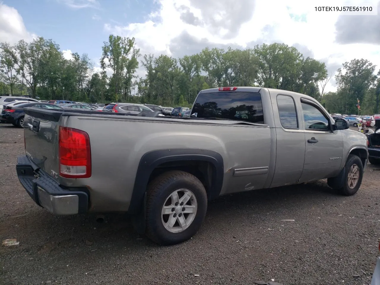 2007 GMC New Sierra K1500 VIN: 1GTEK19J57E561910 Lot: 62225234