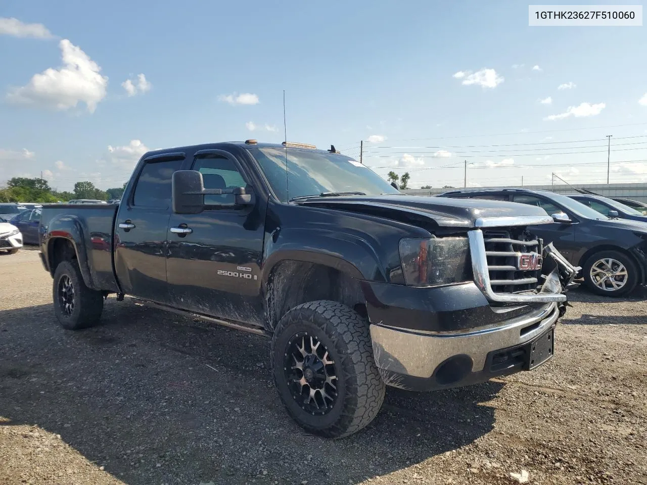 2007 GMC Sierra K2500 Heavy Duty VIN: 1GTHK23627F510060 Lot: 62716384