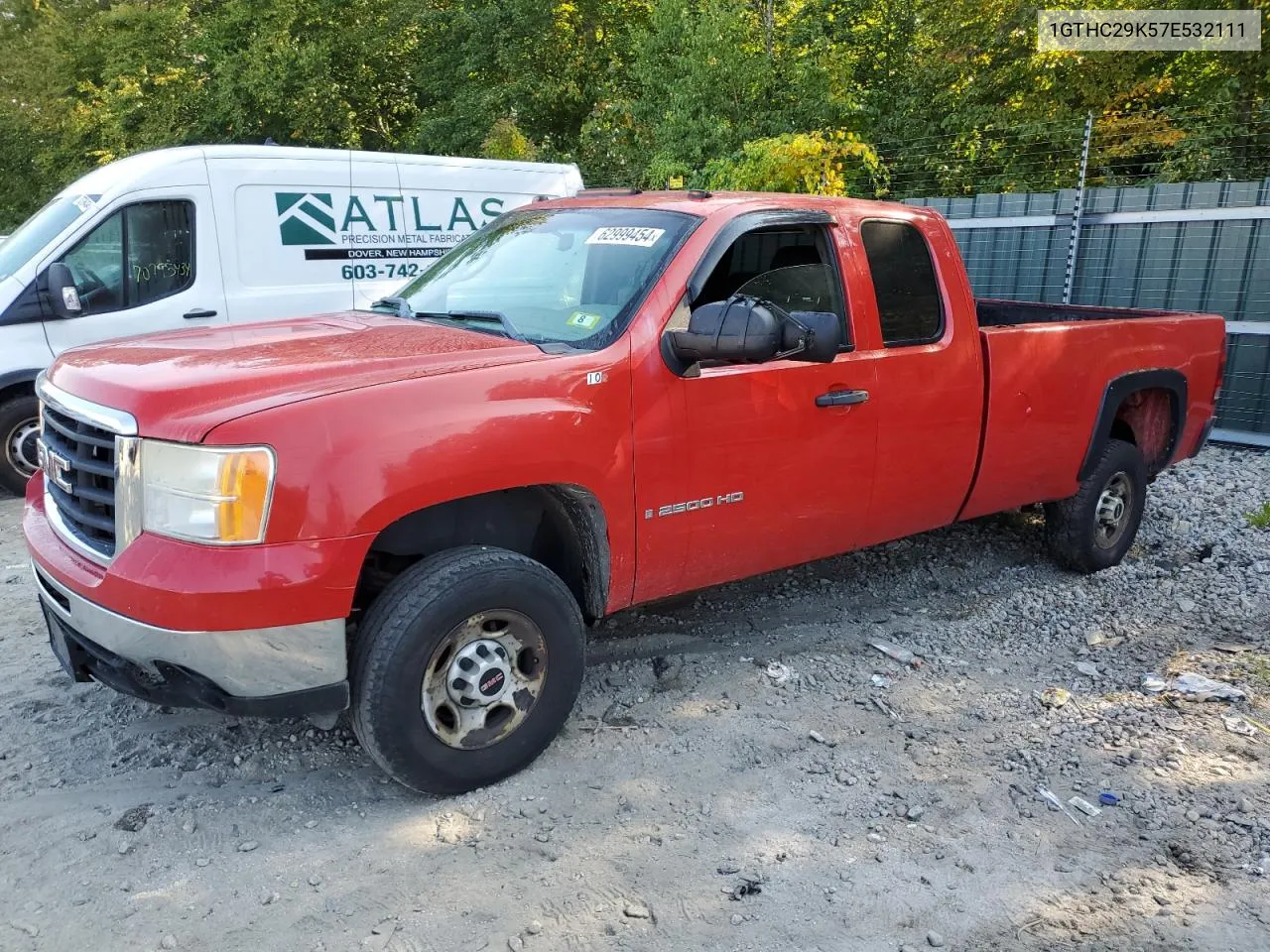 2007 GMC Sierra C2500 Heavy Duty VIN: 1GTHC29K57E532111 Lot: 62999454