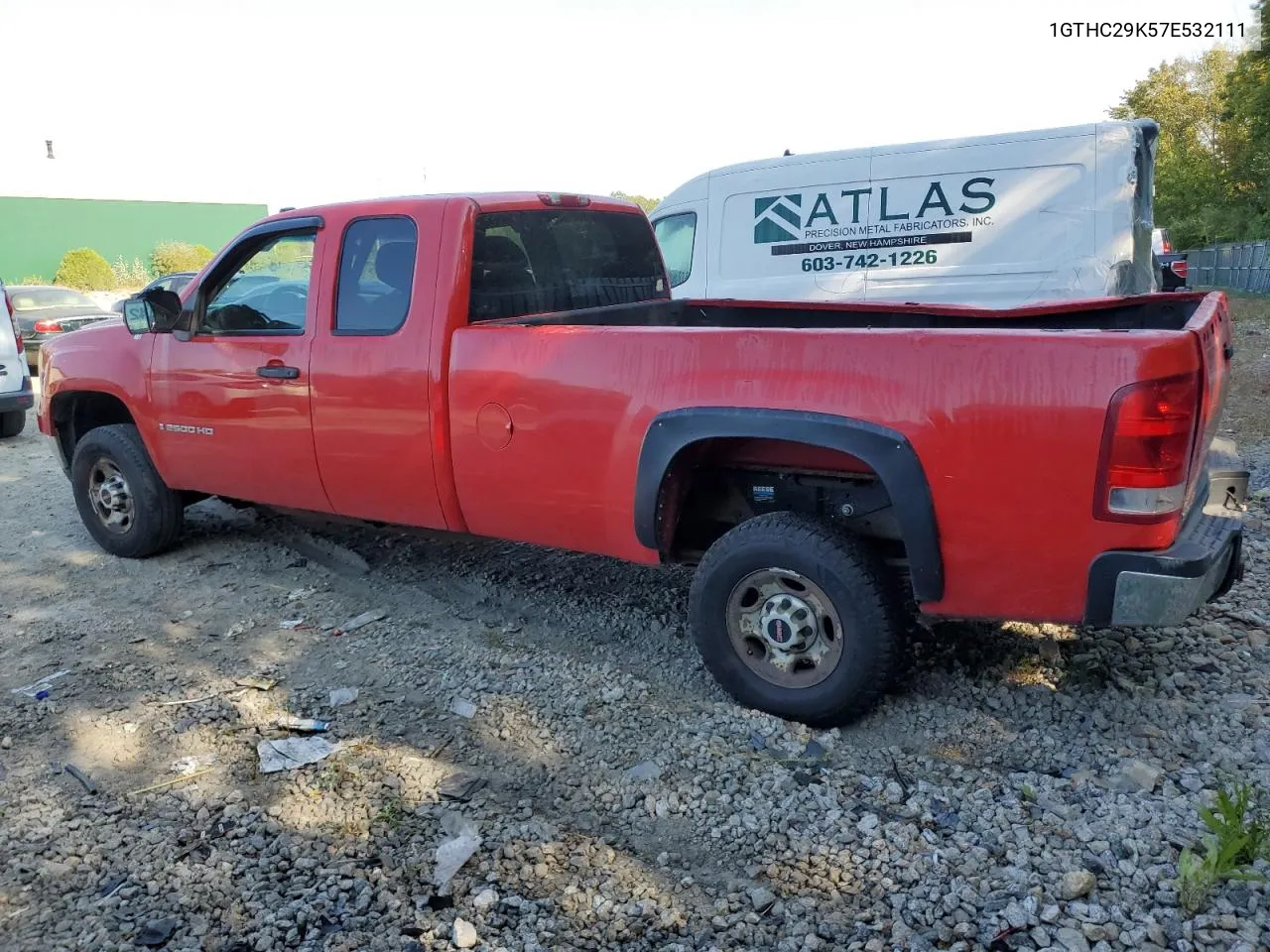 2007 GMC Sierra C2500 Heavy Duty VIN: 1GTHC29K57E532111 Lot: 62999454