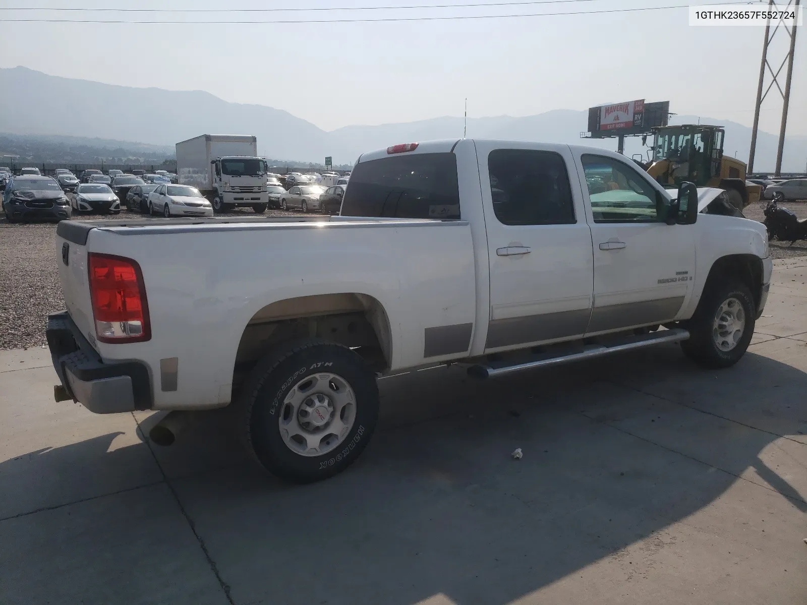 2007 GMC Sierra K2500 Heavy Duty VIN: 1GTHK23657F552724 Lot: 64663274