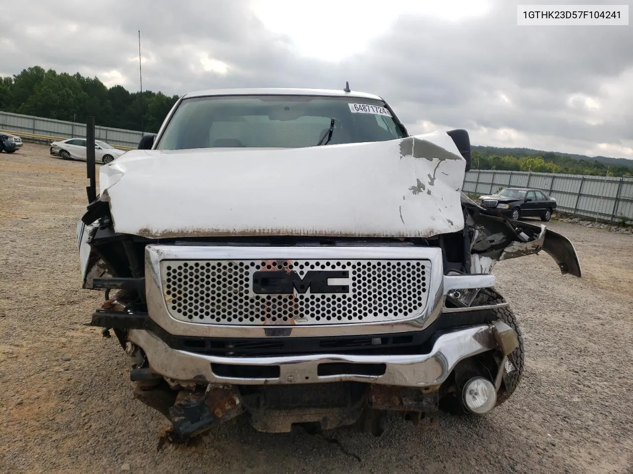 2007 GMC Sierra K2500 Heavy Duty VIN: 1GTHK23D57F104241 Lot: 64871724