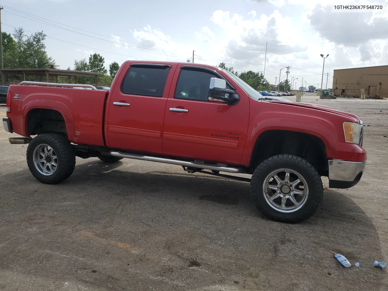 1GTHK236X7F548720 2007 GMC Sierra K2500 Heavy Duty