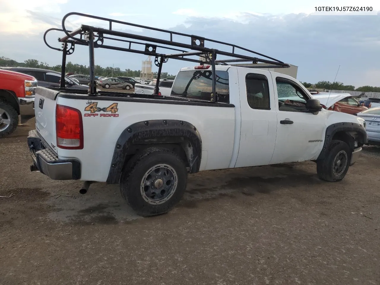 1GTEK19J57Z624190 2007 GMC New Sierra K1500