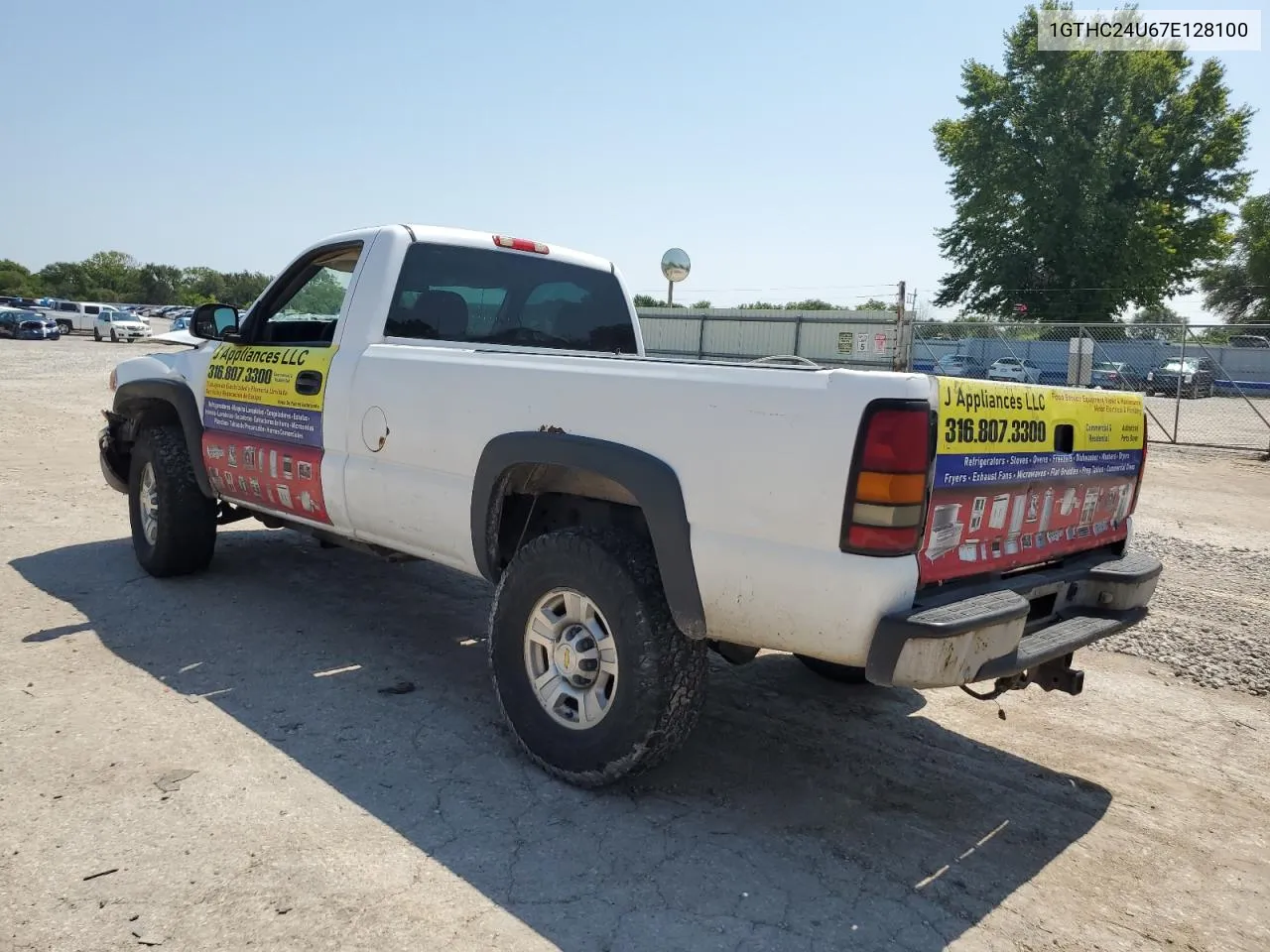 2007 GMC Sierra C2500 Heavy Duty VIN: 1GTHC24U67E128100 Lot: 67444844