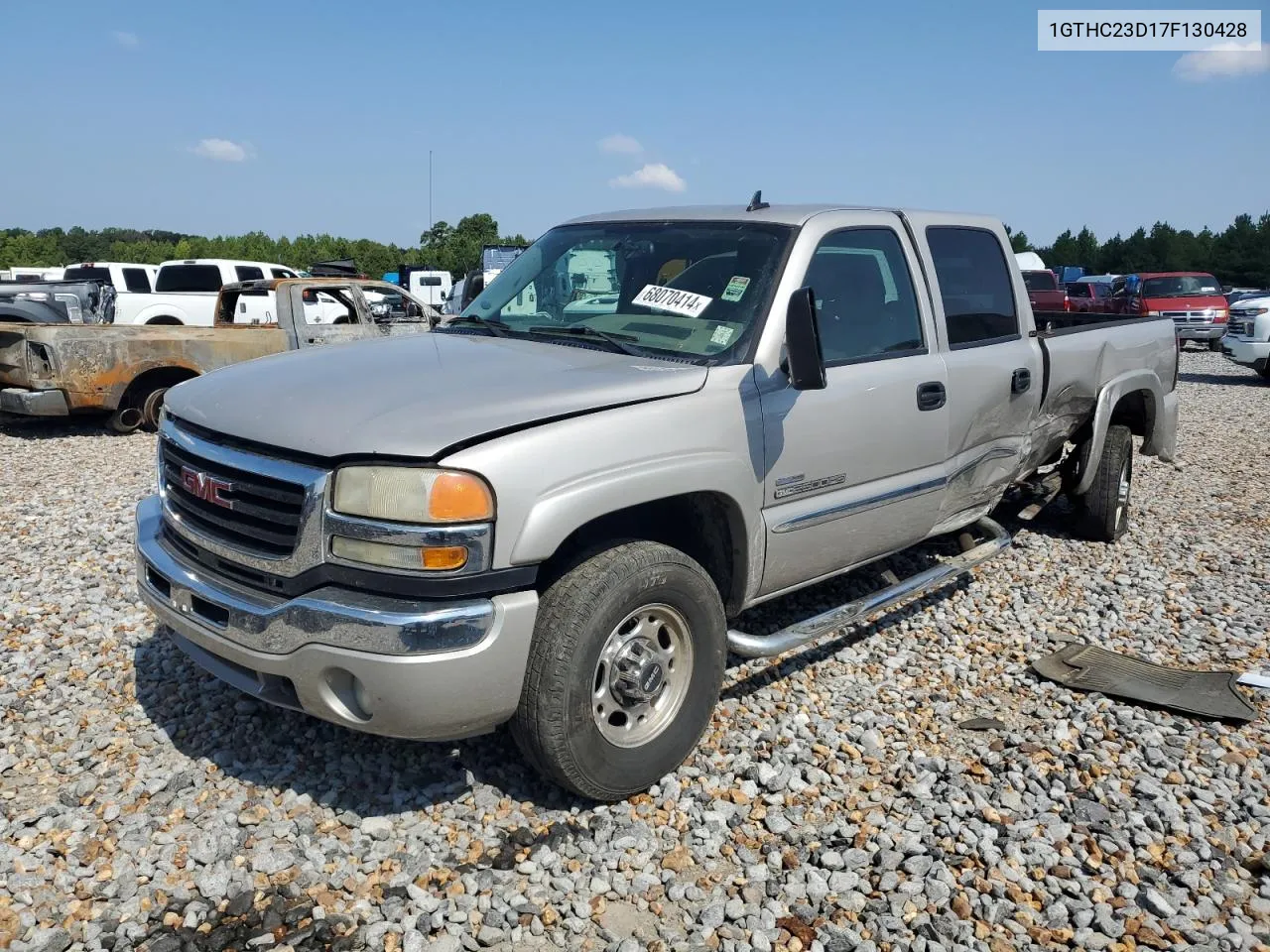 2007 GMC Sierra C2500 Heavy Duty VIN: 1GTHC23D17F130428 Lot: 68070414