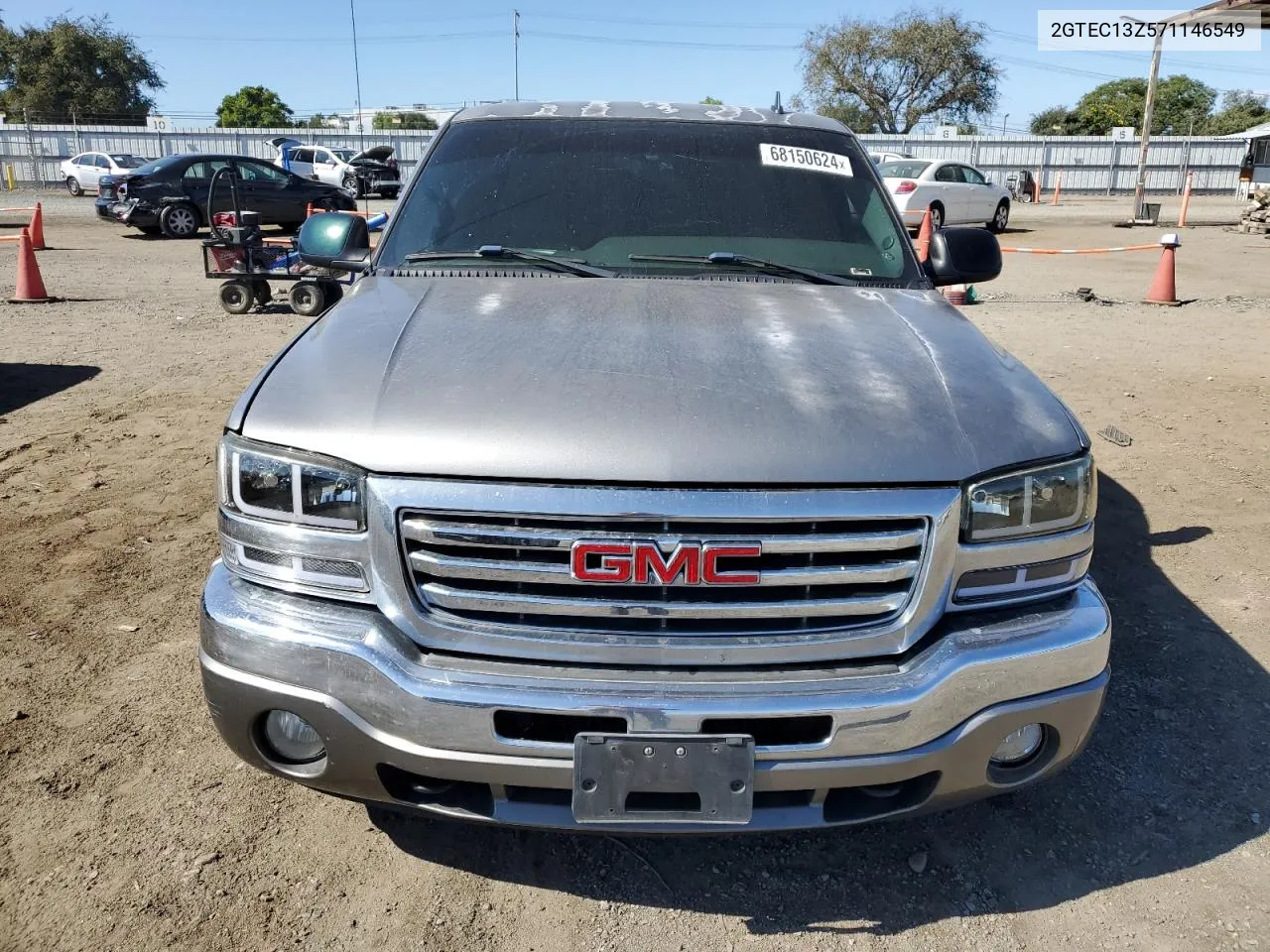 2007 GMC New Sierra C1500 VIN: 2GTEC13Z571146549 Lot: 68150624