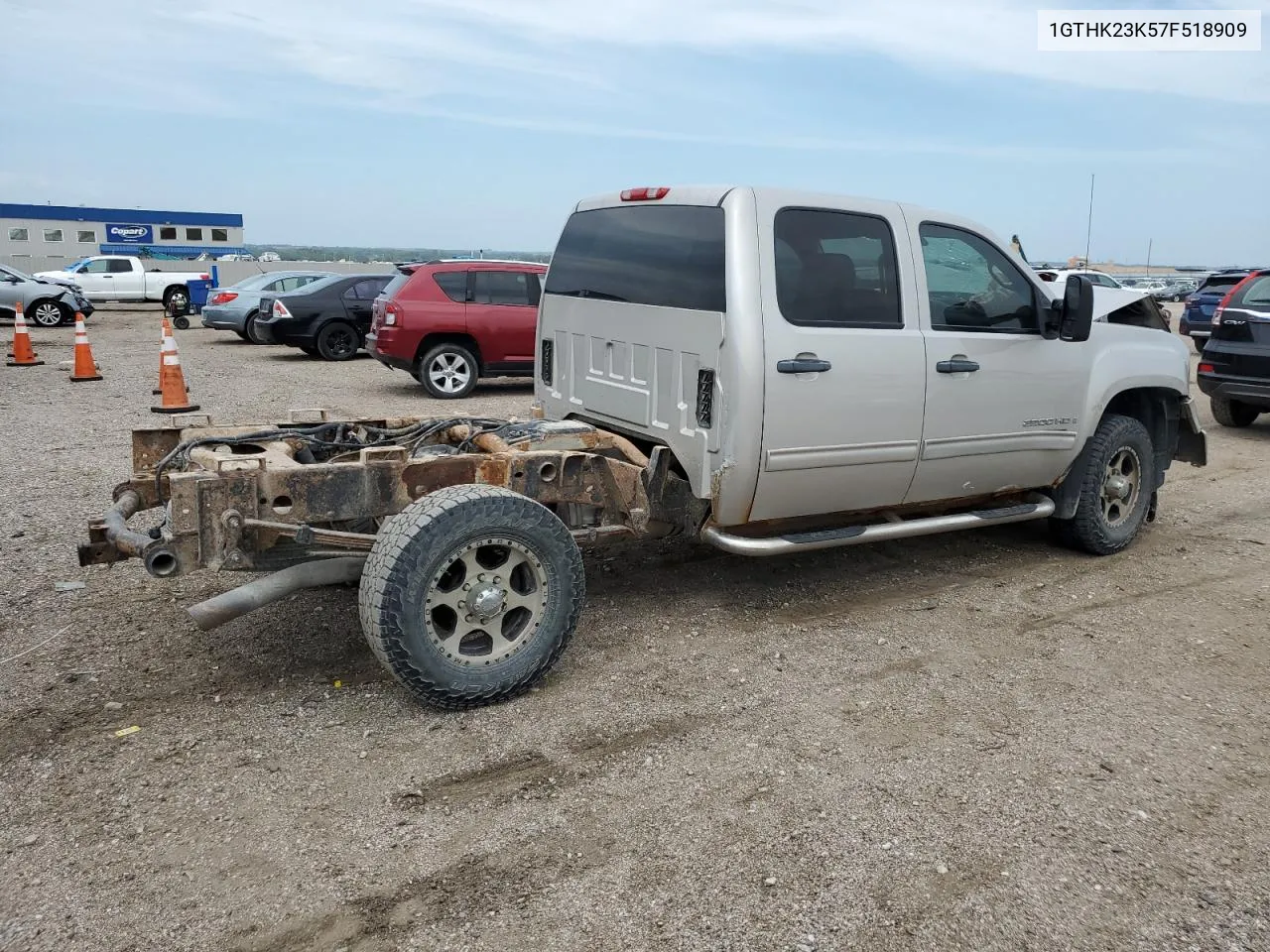 2007 GMC Sierra K2500 Heavy Duty VIN: 1GTHK23K57F518909 Lot: 68485424