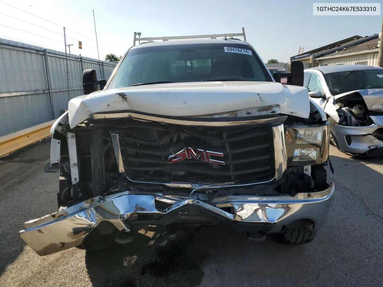 2007 GMC Sierra C2500 Heavy Duty VIN: 1GTHC24K67E533310 Lot: 69476214