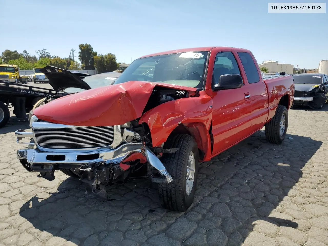 2007 GMC New Sierra K1500 Classic VIN: 1GTEK19B67Z169178 Lot: 69509114