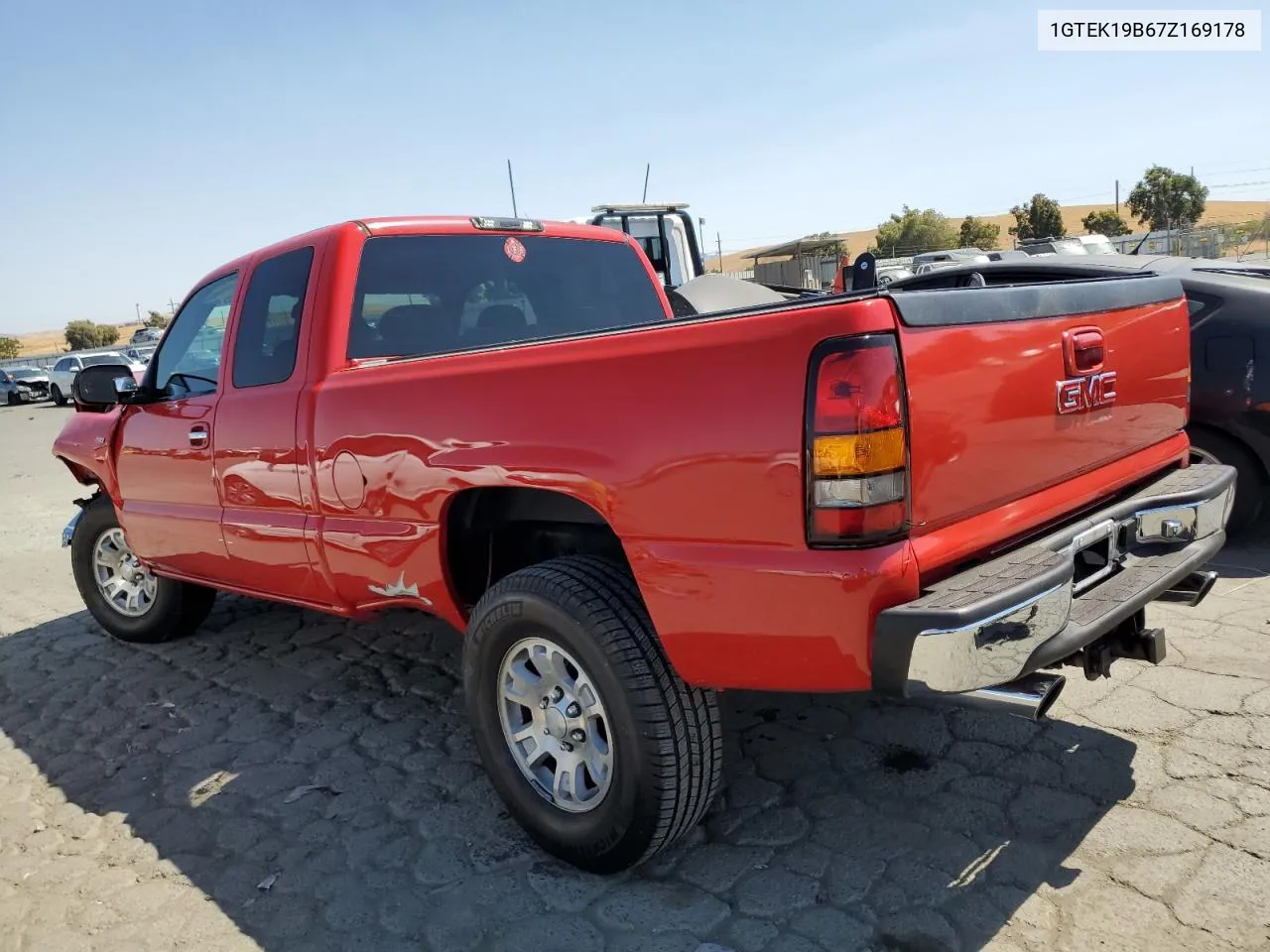 2007 GMC New Sierra K1500 Classic VIN: 1GTEK19B67Z169178 Lot: 69509114