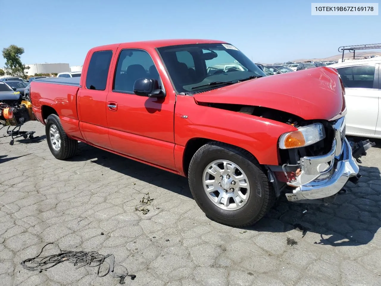 2007 GMC New Sierra K1500 Classic VIN: 1GTEK19B67Z169178 Lot: 69509114