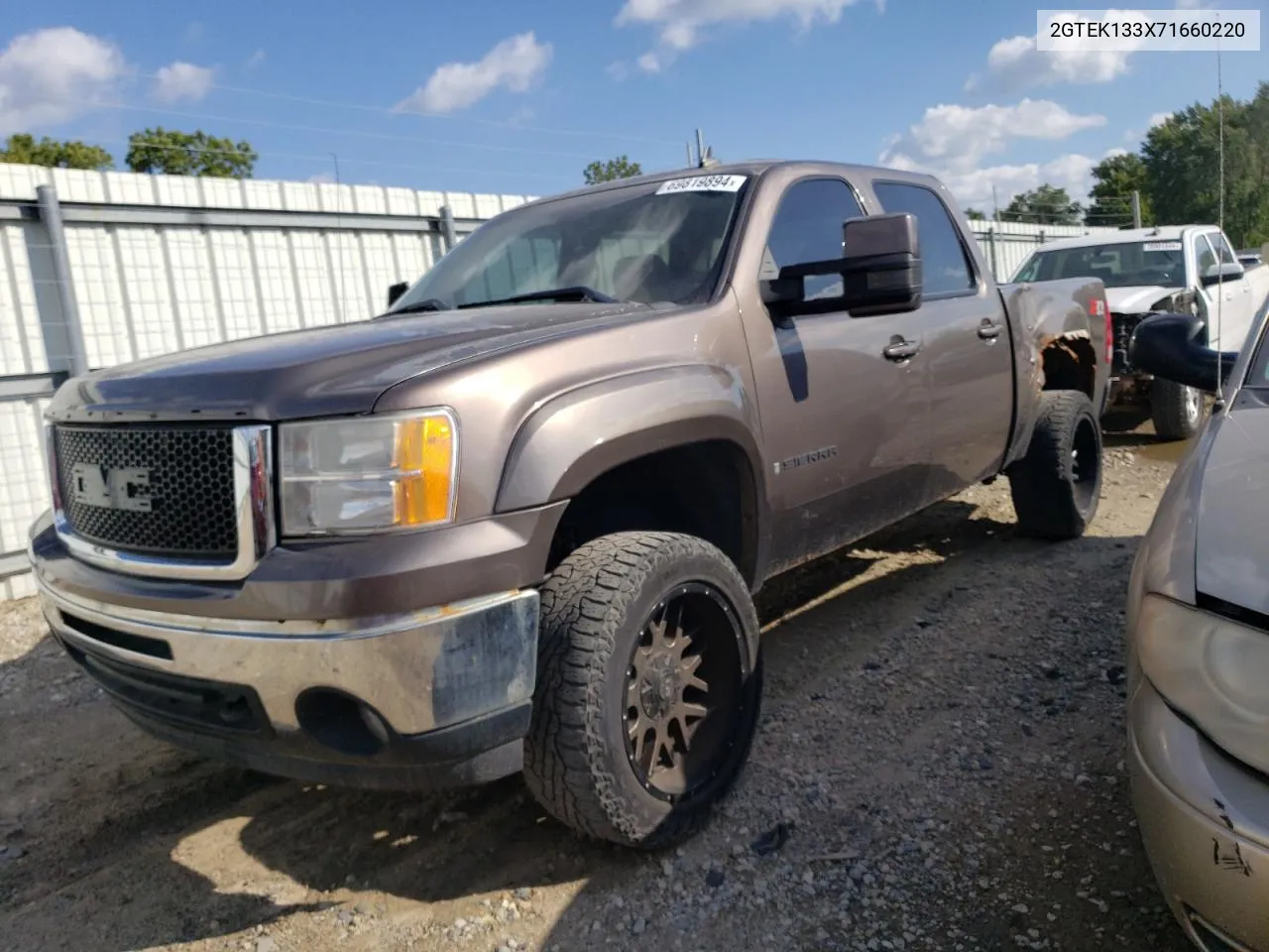 2007 GMC New Sierra K1500 VIN: 2GTEK133X71660220 Lot: 69819894