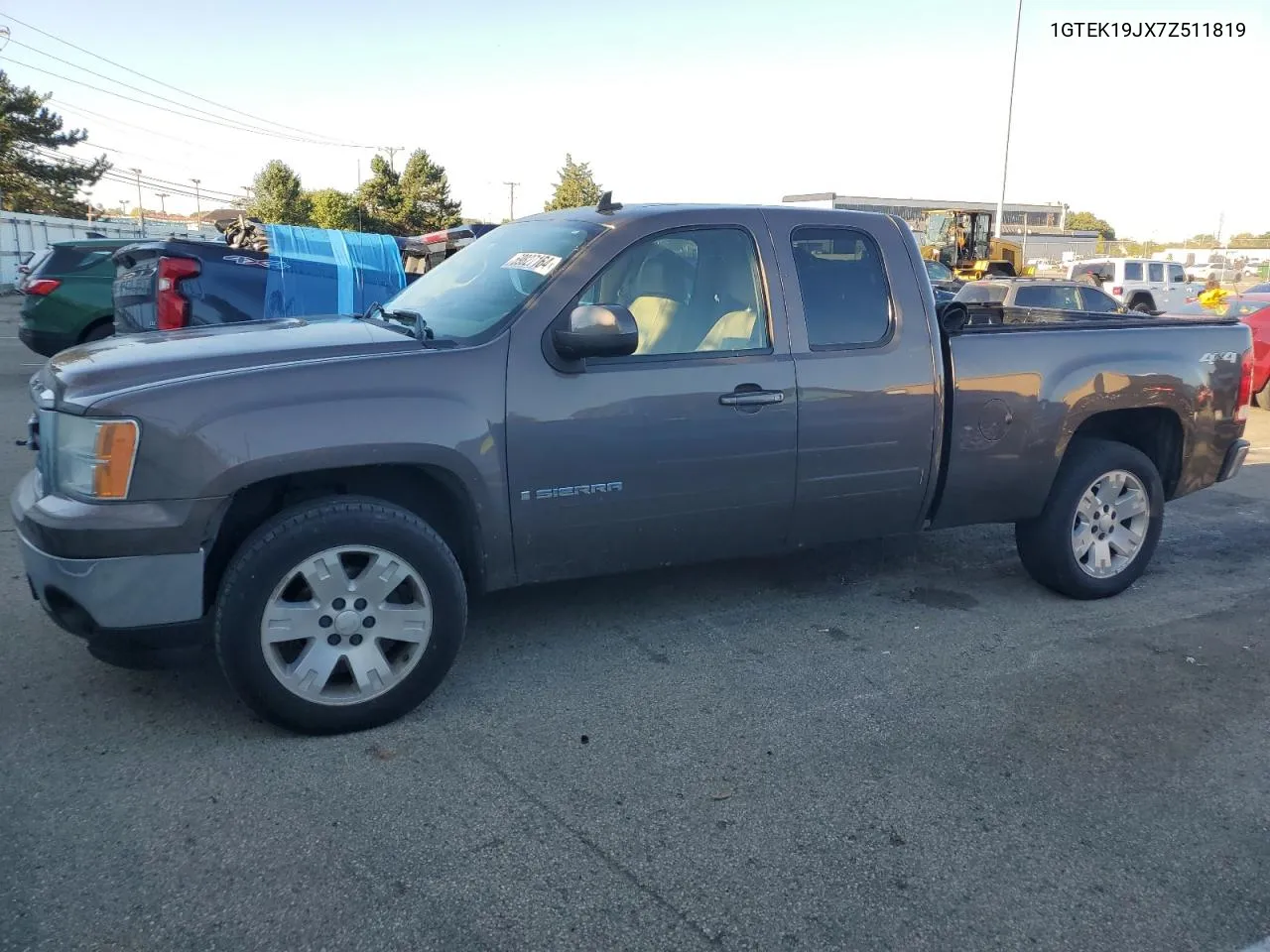 1GTEK19JX7Z511819 2007 GMC New Sierra K1500