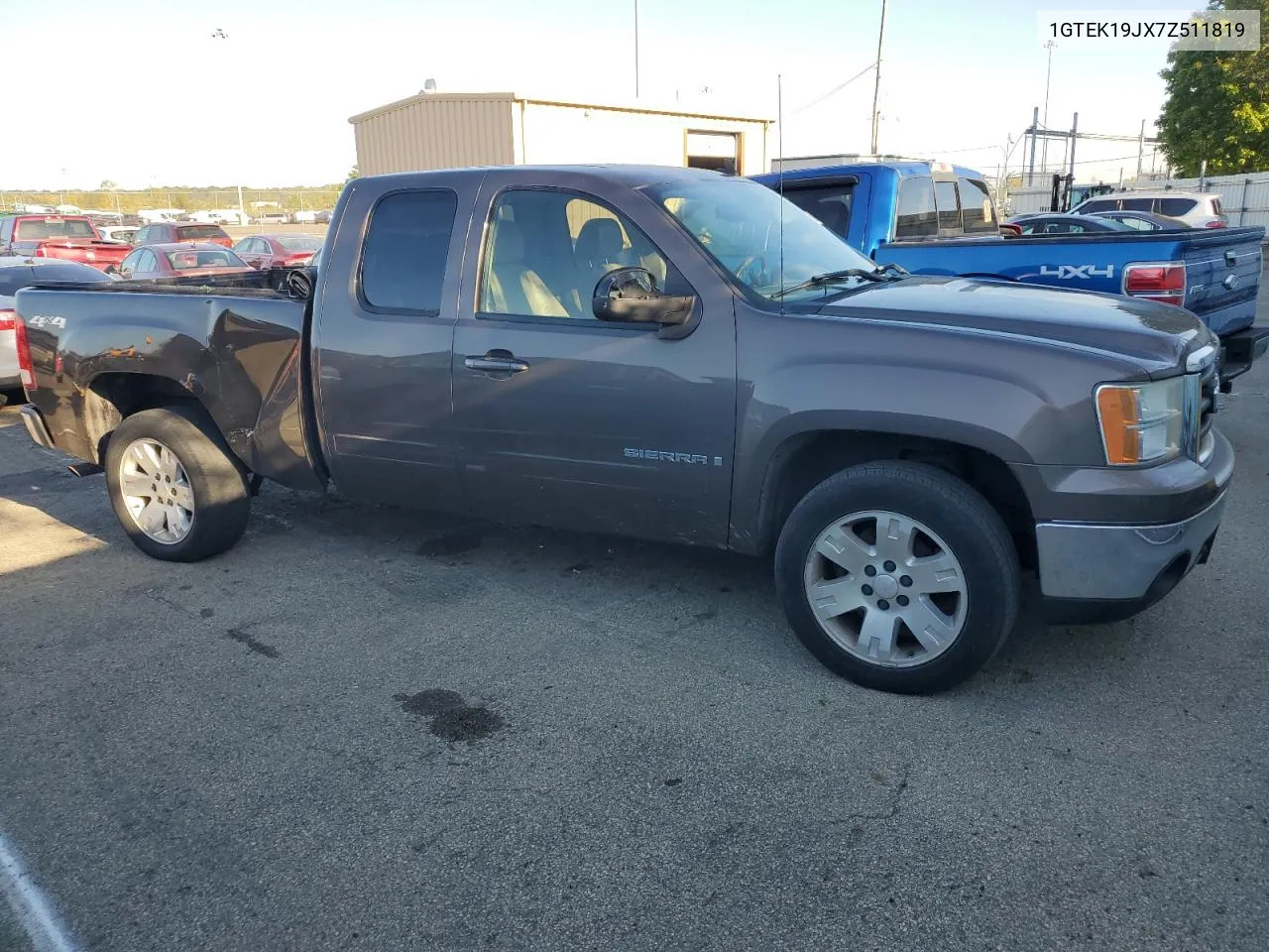 1GTEK19JX7Z511819 2007 GMC New Sierra K1500