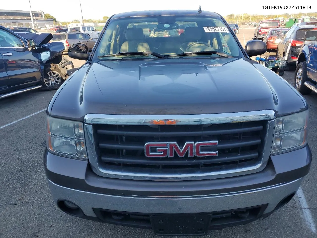 2007 GMC New Sierra K1500 VIN: 1GTEK19JX7Z511819 Lot: 69827164