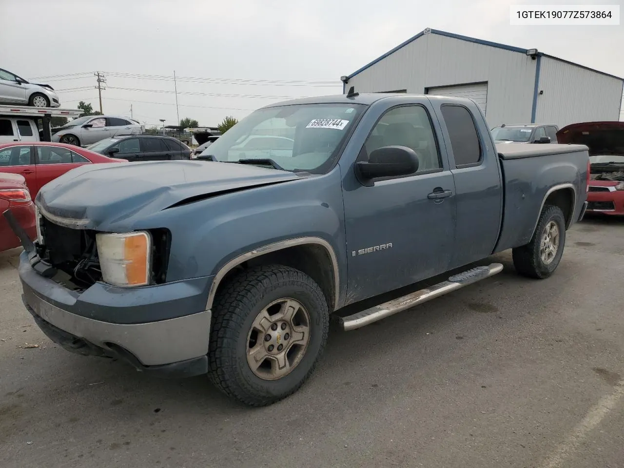 2007 GMC New Sierra K1500 VIN: 1GTEK19077Z573864 Lot: 69828744