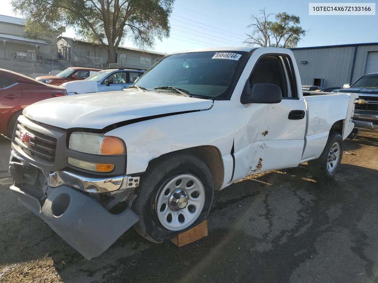 2007 GMC New Sierra C1500 Classic VIN: 1GTEC14X67Z133166 Lot: 69849244