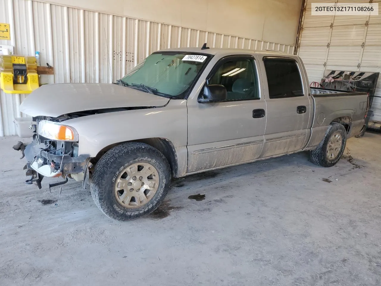 2007 GMC New Sierra C1500 VIN: 2GTEC13Z171108266 Lot: 70427814