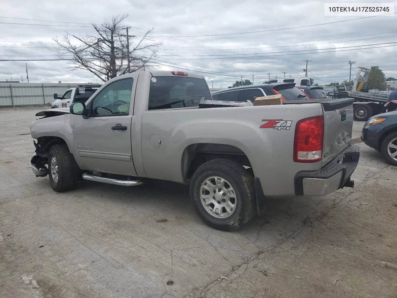 2007 GMC New Sierra K1500 VIN: 1GTEK14J17Z525745 Lot: 71045114