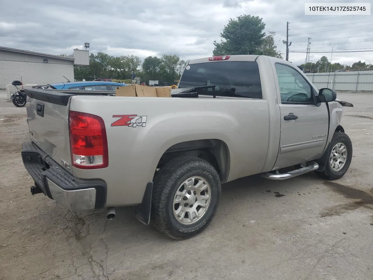 2007 GMC New Sierra K1500 VIN: 1GTEK14J17Z525745 Lot: 71045114