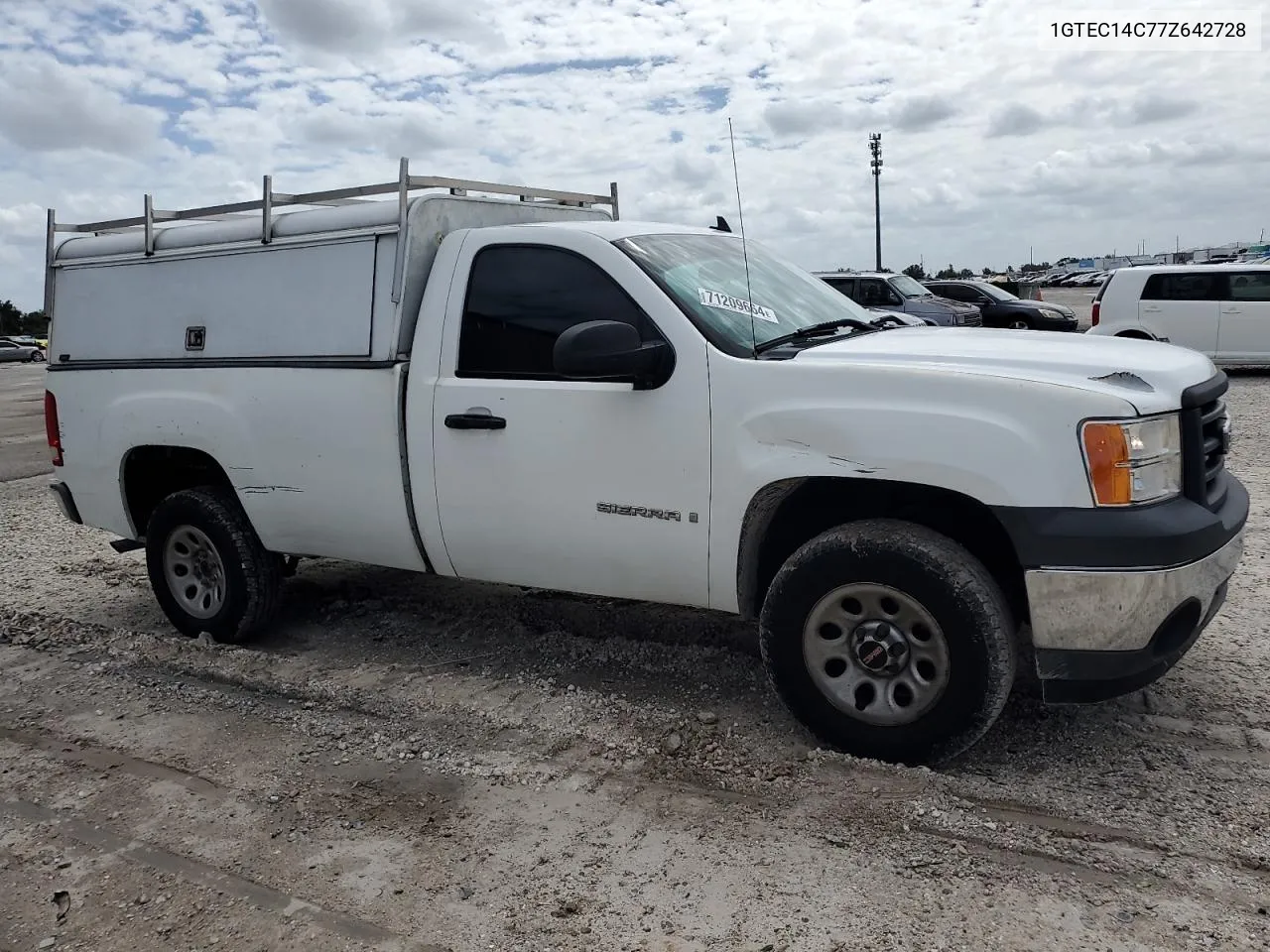 1GTEC14C77Z642728 2007 GMC New Sierra C1500