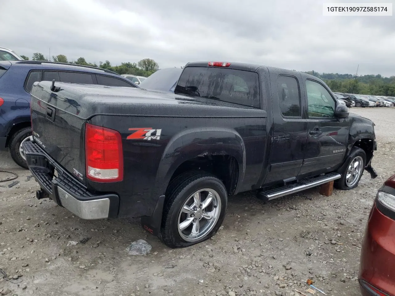 2007 GMC New Sierra K1500 VIN: 1GTEK19097Z585174 Lot: 71246994