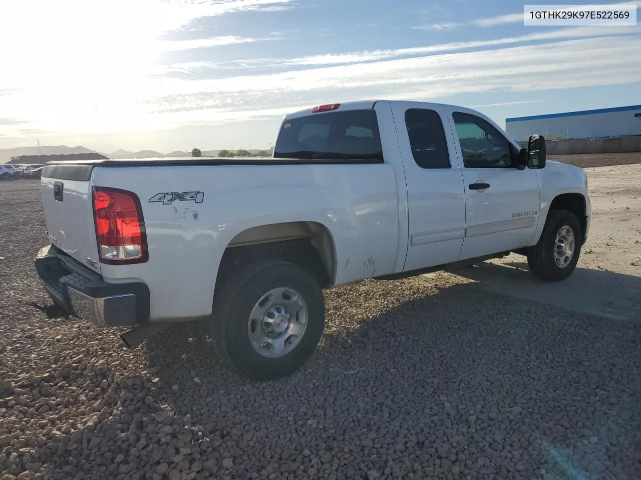 2007 GMC Sierra K2500 Heavy Duty VIN: 1GTHK29K97E522569 Lot: 72086704