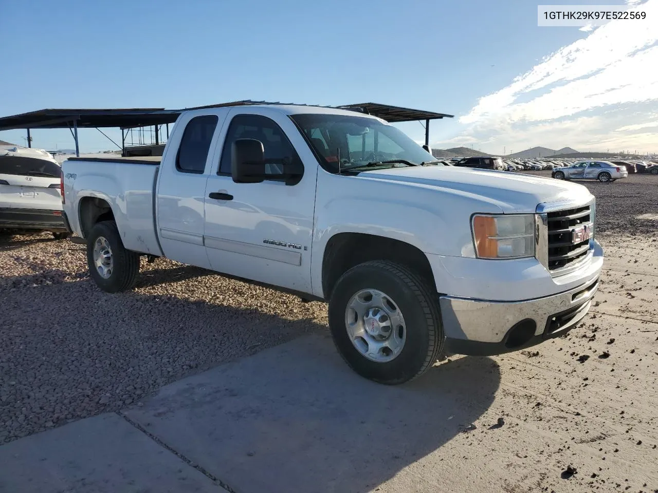 2007 GMC Sierra K2500 Heavy Duty VIN: 1GTHK29K97E522569 Lot: 72086704