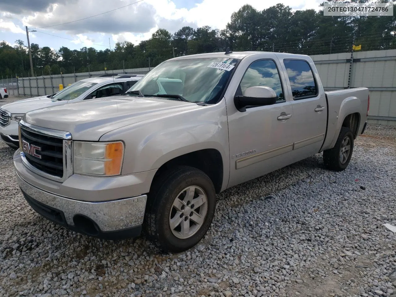 2007 GMC New Sierra C1500 VIN: 2GTEC130471724786 Lot: 72619164