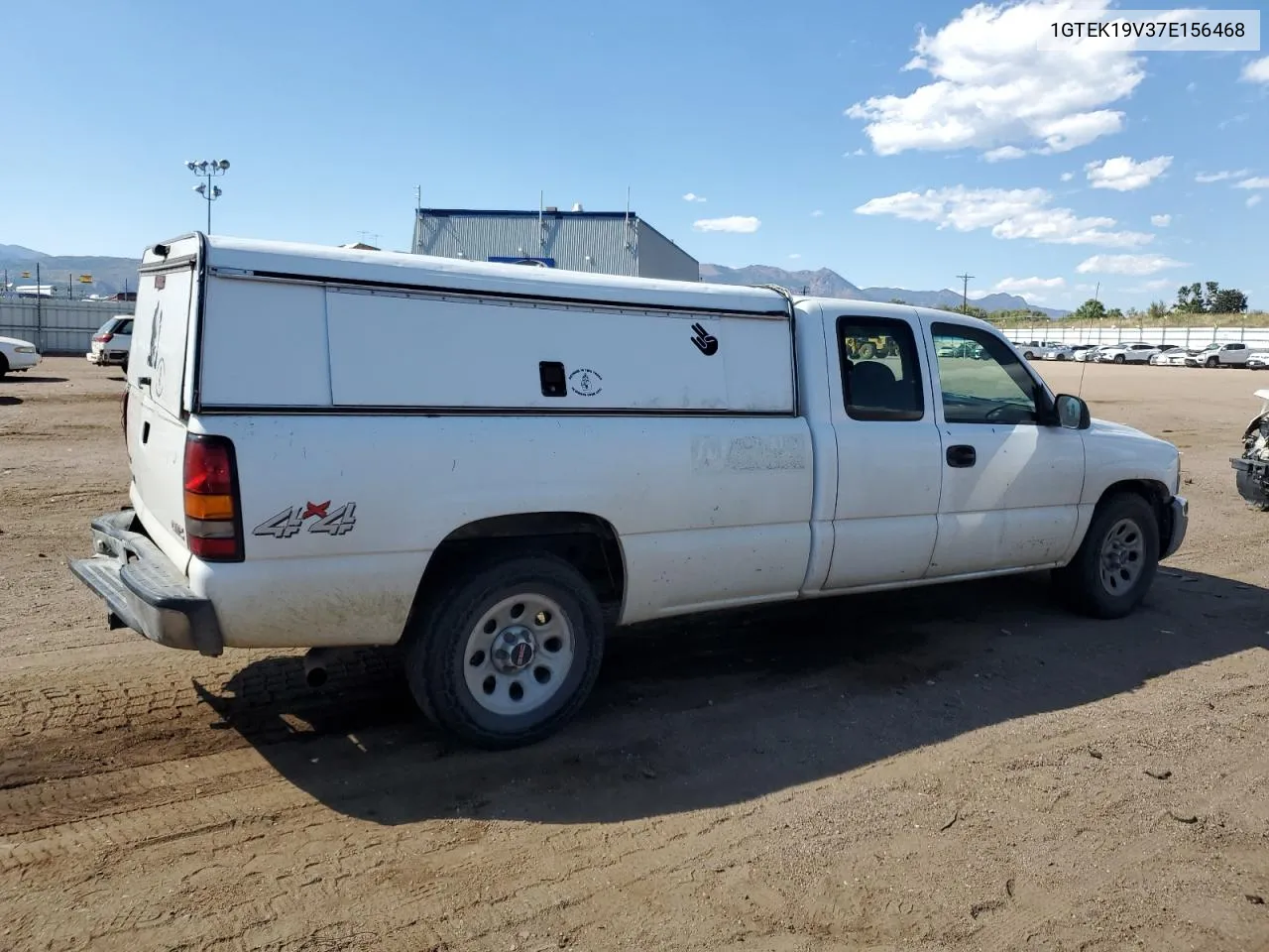 2007 GMC New Sierra K1500 Classic VIN: 1GTEK19V37E156468 Lot: 72993184