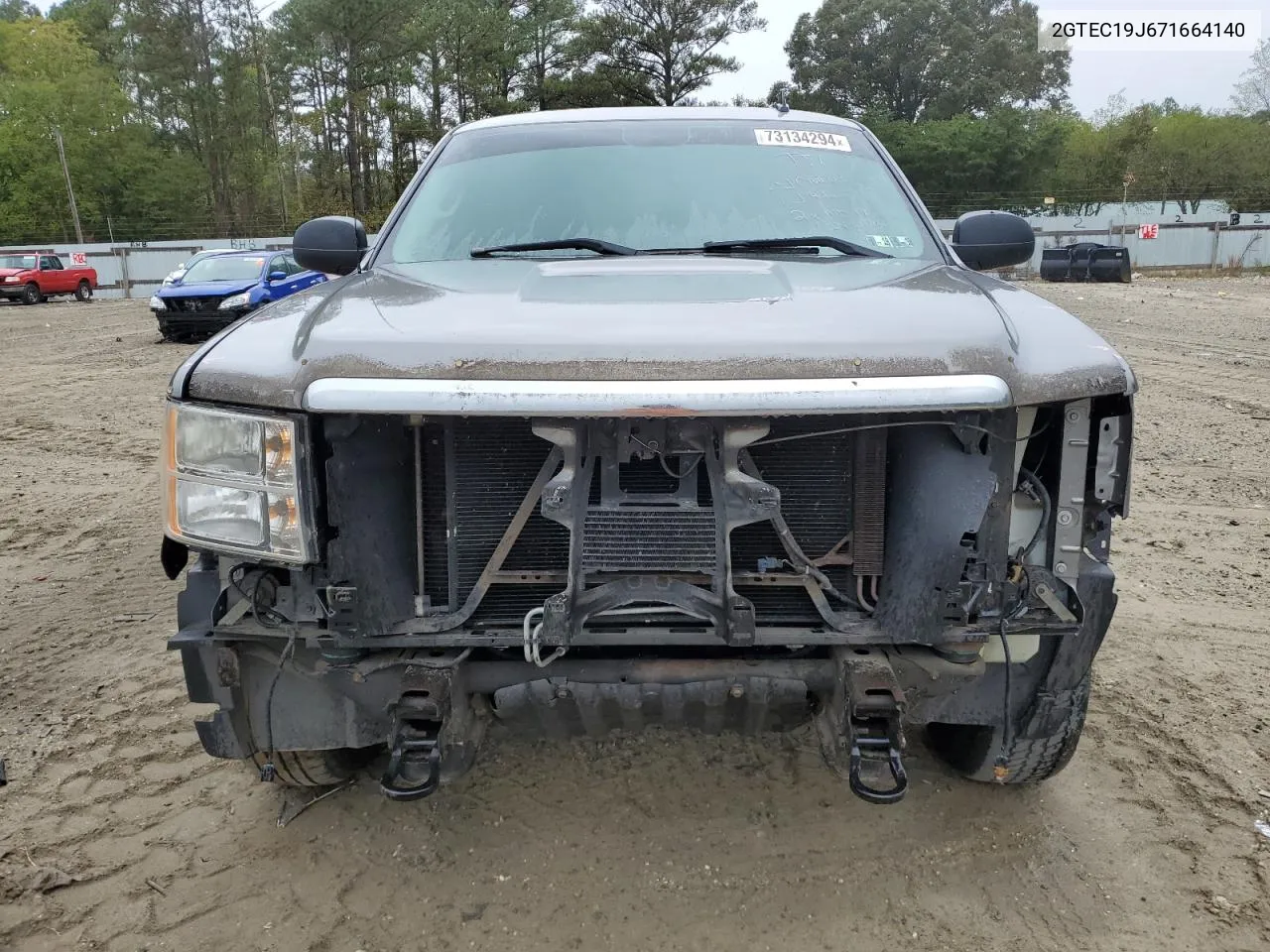 2007 GMC New Sierra C1500 VIN: 2GTEC19J671664140 Lot: 73134294