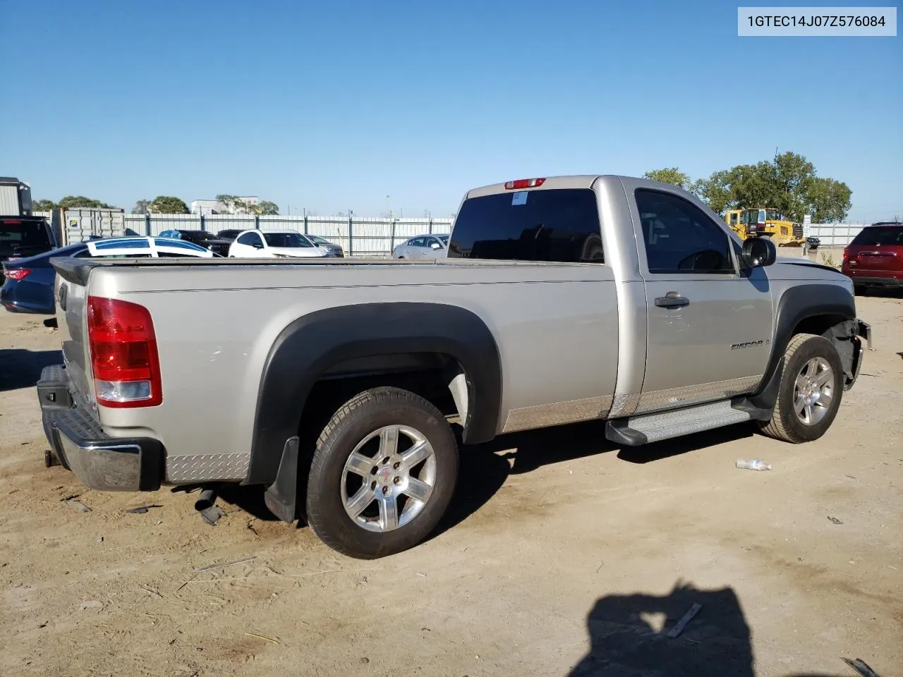 2007 GMC New Sierra C1500 VIN: 1GTEC14J07Z576084 Lot: 73667554