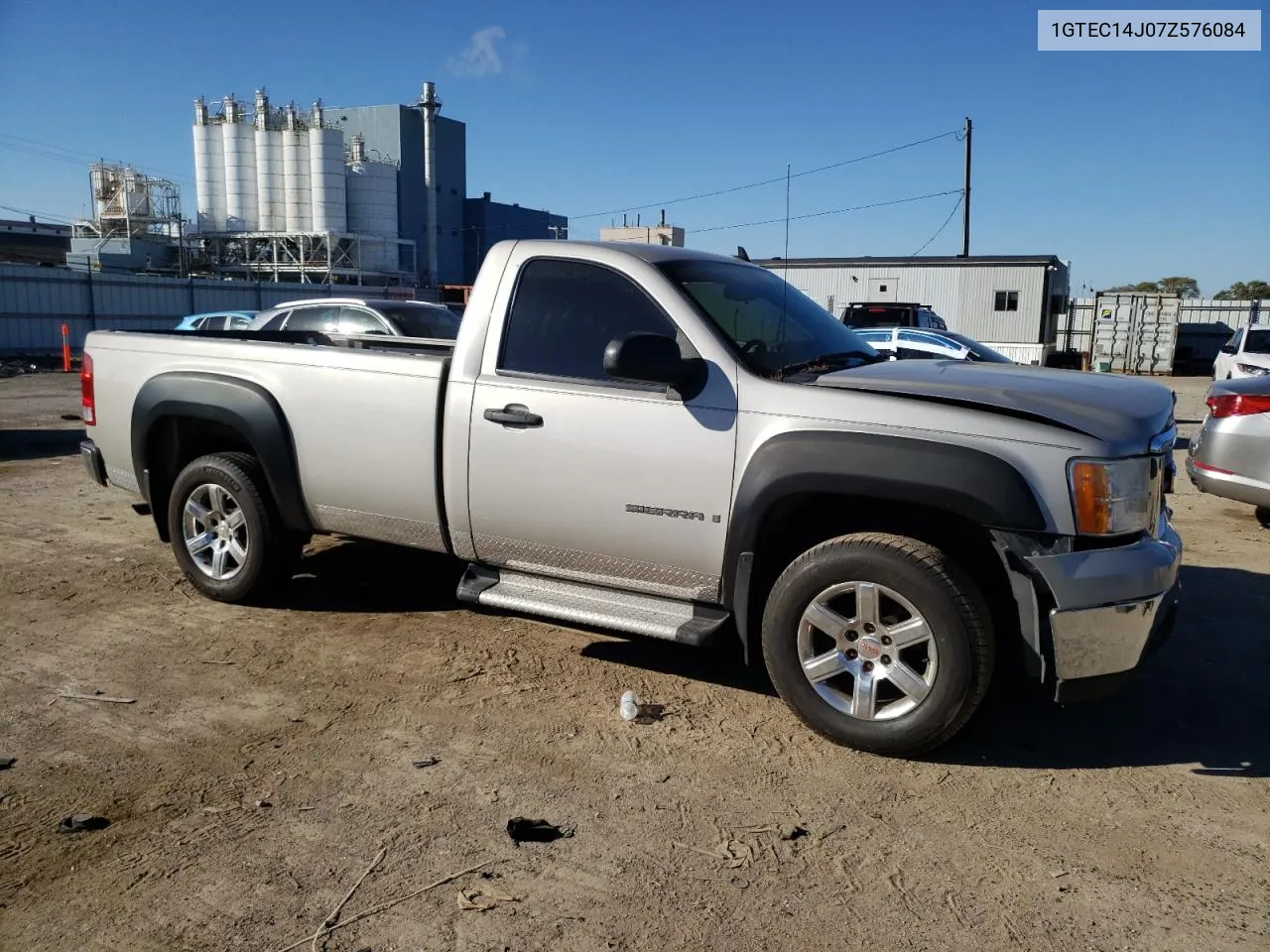 2007 GMC New Sierra C1500 VIN: 1GTEC14J07Z576084 Lot: 73667554