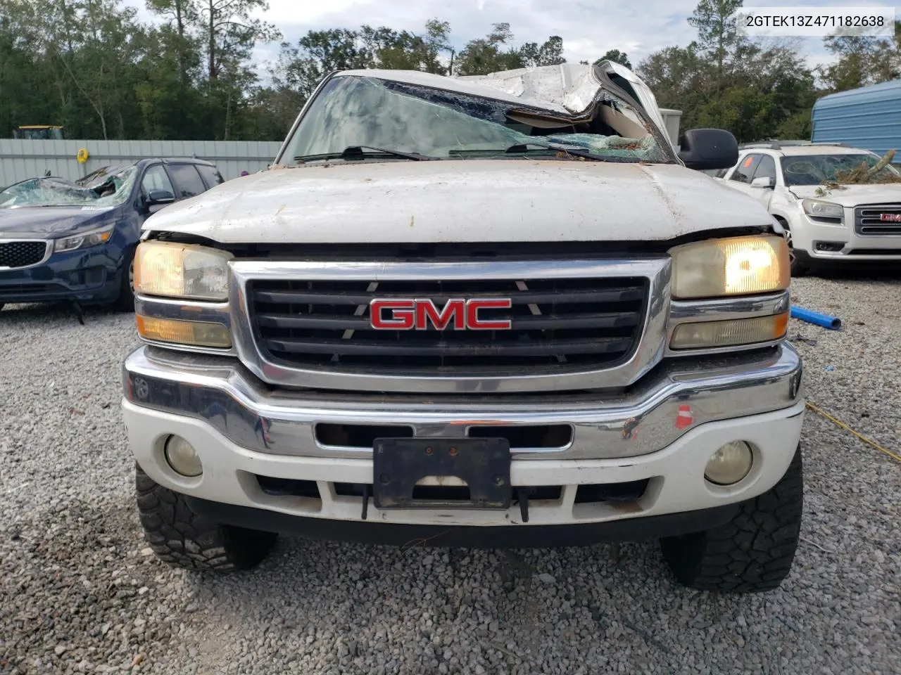 2007 GMC New Sierra K1500 Classic VIN: 2GTEK13Z471182638 Lot: 74008544