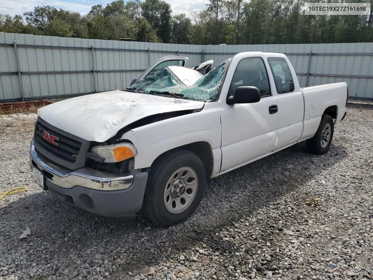 2007 GMC New Sierra C1500 Classic VIN: 1GTEC19X27Z161698 Lot: 74054194