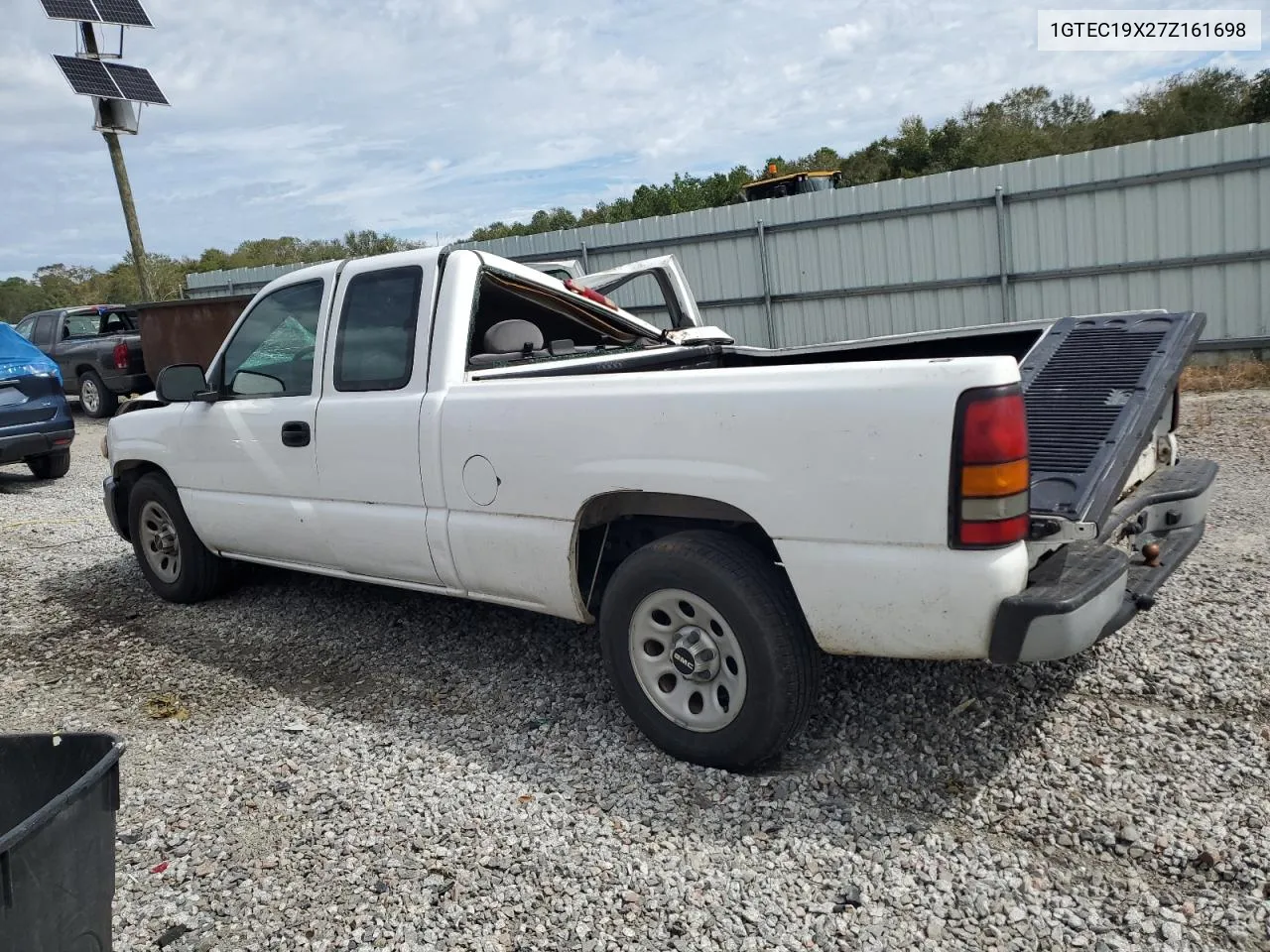 2007 GMC New Sierra C1500 Classic VIN: 1GTEC19X27Z161698 Lot: 74054194