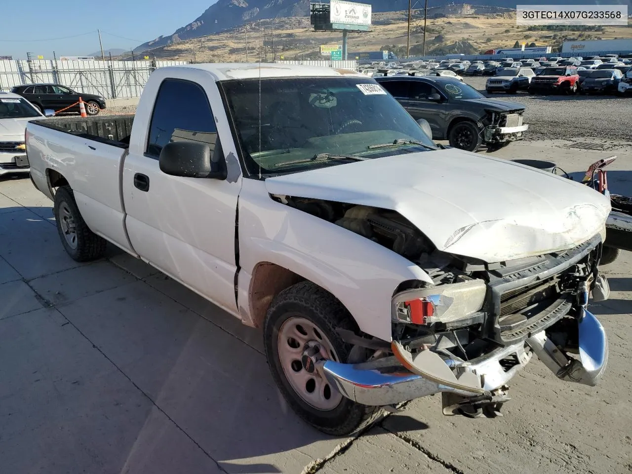 2007 GMC New Sierra C1500 Classic VIN: 3GTEC14X07G233568 Lot: 74286814