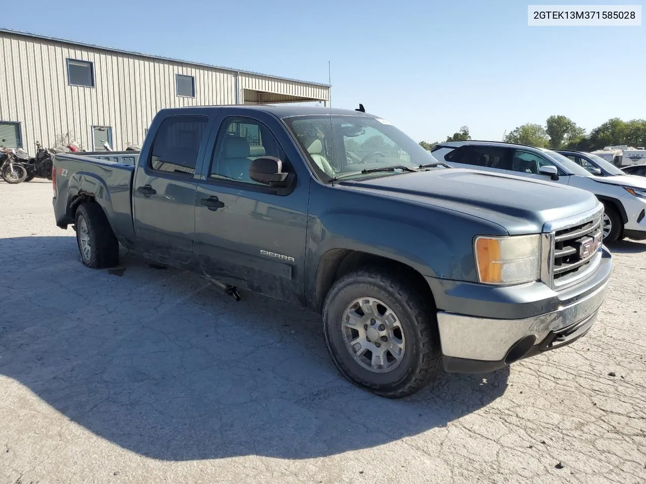 2007 GMC New Sierra K1500 VIN: 2GTEK13M371585028 Lot: 74295514