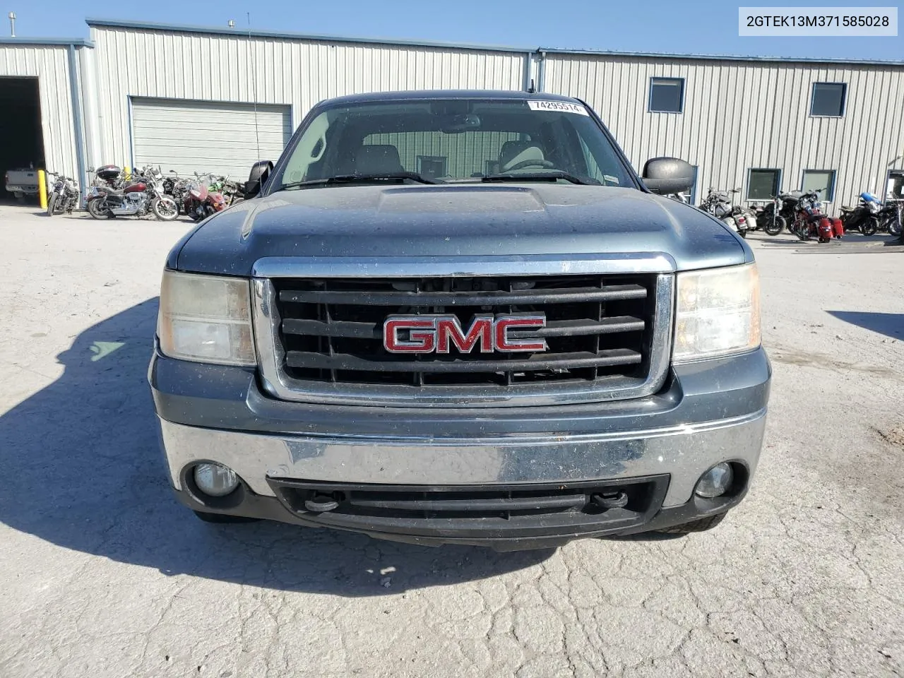 2007 GMC New Sierra K1500 VIN: 2GTEK13M371585028 Lot: 74295514