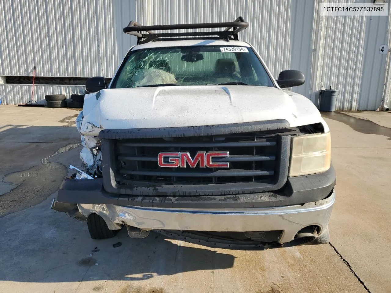 2007 GMC New Sierra C1500 VIN: 1GTEC14C57Z537895 Lot: 74339154